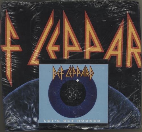DEF LEPPARD LET'S GET ROCKED シングルCD 【公式通販】